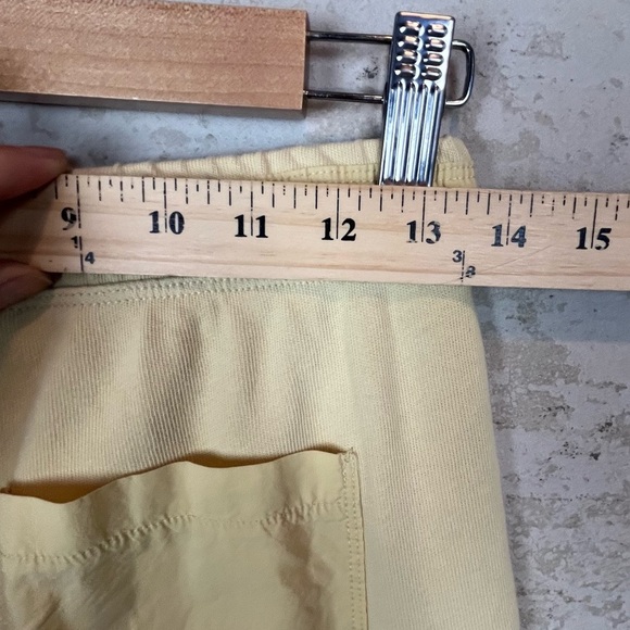 Aerie Womens Sweatpants Size XS Drawstring Pale Yellow Loungewear Boho Joggers - Picture 10 of 16